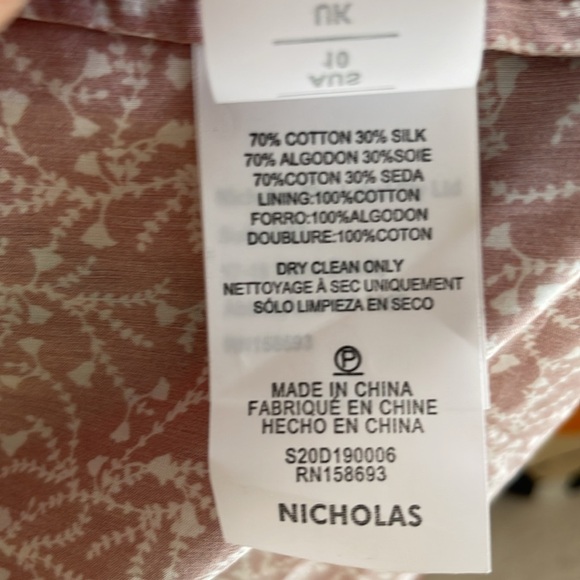 Nicholas Susan Maxi Dress. NWOT. Size 6 - Picture 9 of 9